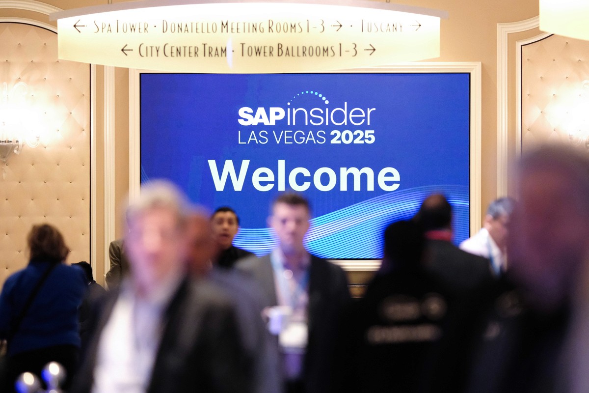 SAPinsider conference moment